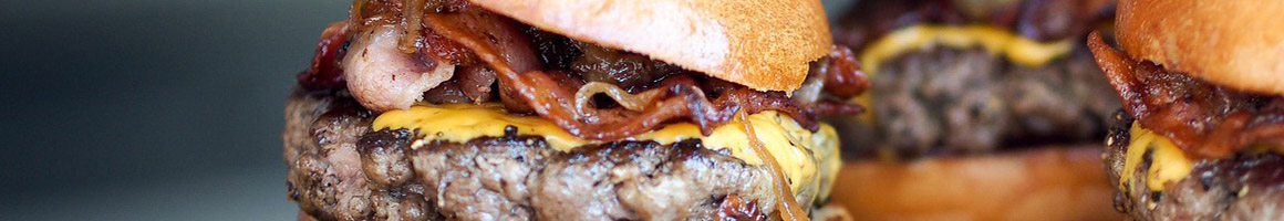 Eating Burger at Big Billy's Burger Joint restaurant in North Charleston, SC.